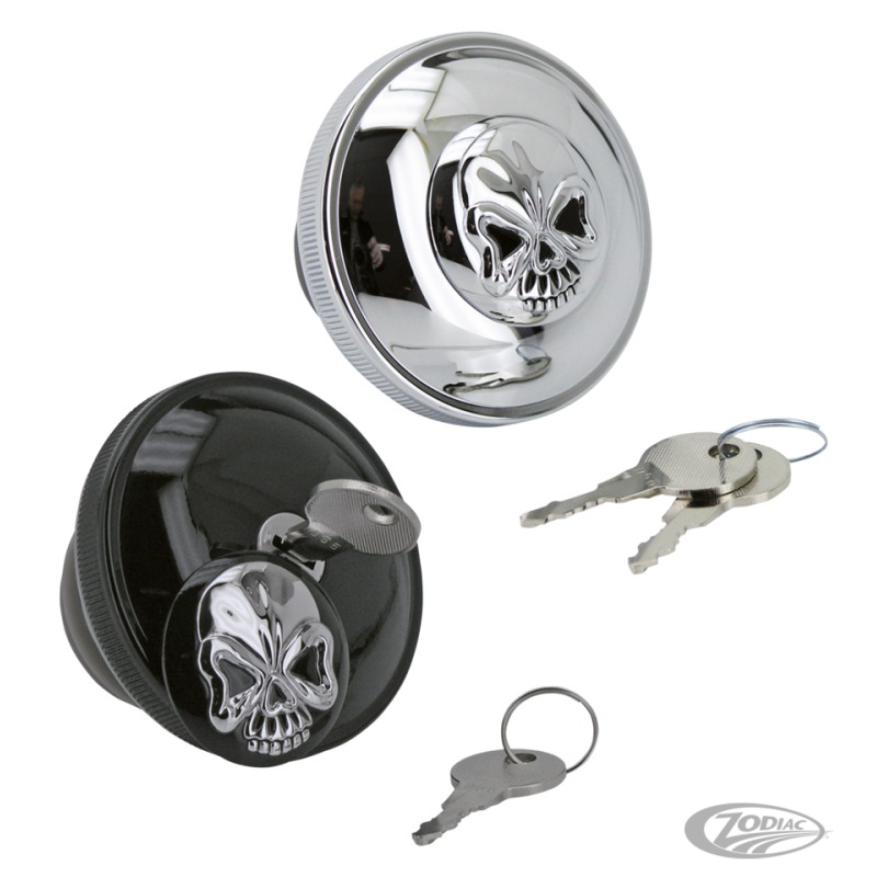 BOUCHONS SKULL VERROUILLABLES EN 3D