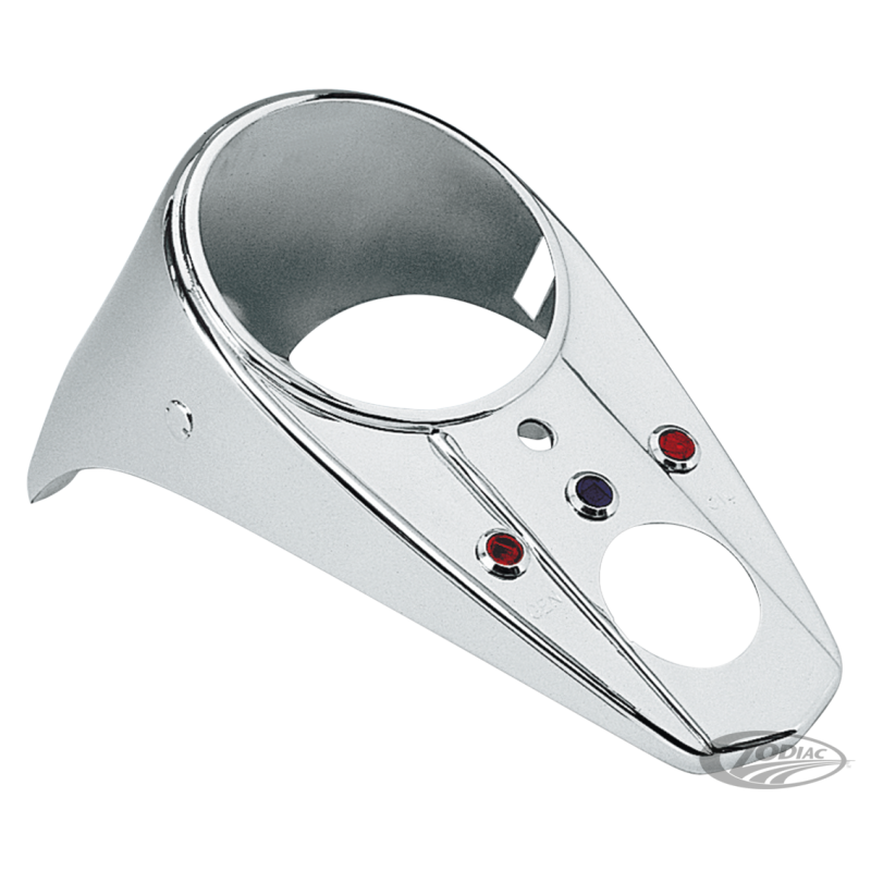 CONSOLE TROIS VOYANTS POUR RESERVOIR FAT BOB