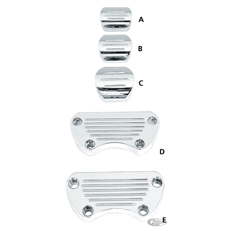 FIXATIONS POUR COMPTEUR, COMPTE-TOURS ET TABLEAU DE BORD OVALE