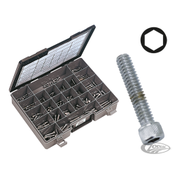 ASSORTIMENT DE VIS ALLEN CHROMEE