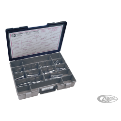 ASSORTIMENT DE VIS CHROMEES A TÊTE ALLEN 1/2" UNC