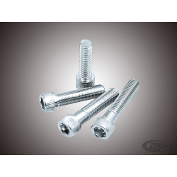 ASSORTIMENT DE VIS CHROMEES A TÊTE ALLEN UNF