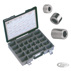 ASSORTIMENT D'ENTRETOISES EN ACIER CHOME