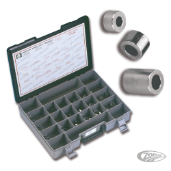 ASSORTIMENT D'ENTRETOISES EN ACIER CHOME