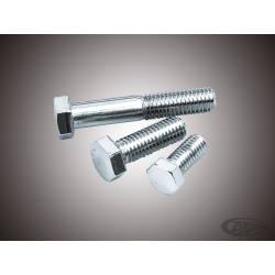 ASSORTIMENT DE VIS CHROMEES A TETE UNC HEXAGONALE