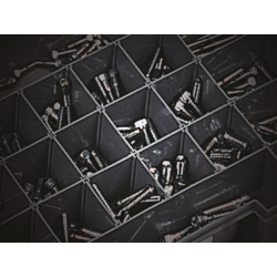 BOITE D'ASSORTISEMENT DE BOULONS A 12 POINTS CHROMES