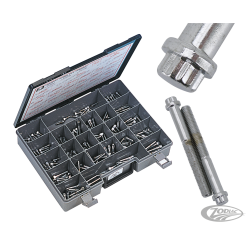 BOITE D'ASSORTISEMENT DE BOULONS A 12 POINTS CHROMES