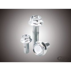 ECROUS CHROME HEXAGONAUX AVEC EMBASE FREINEE