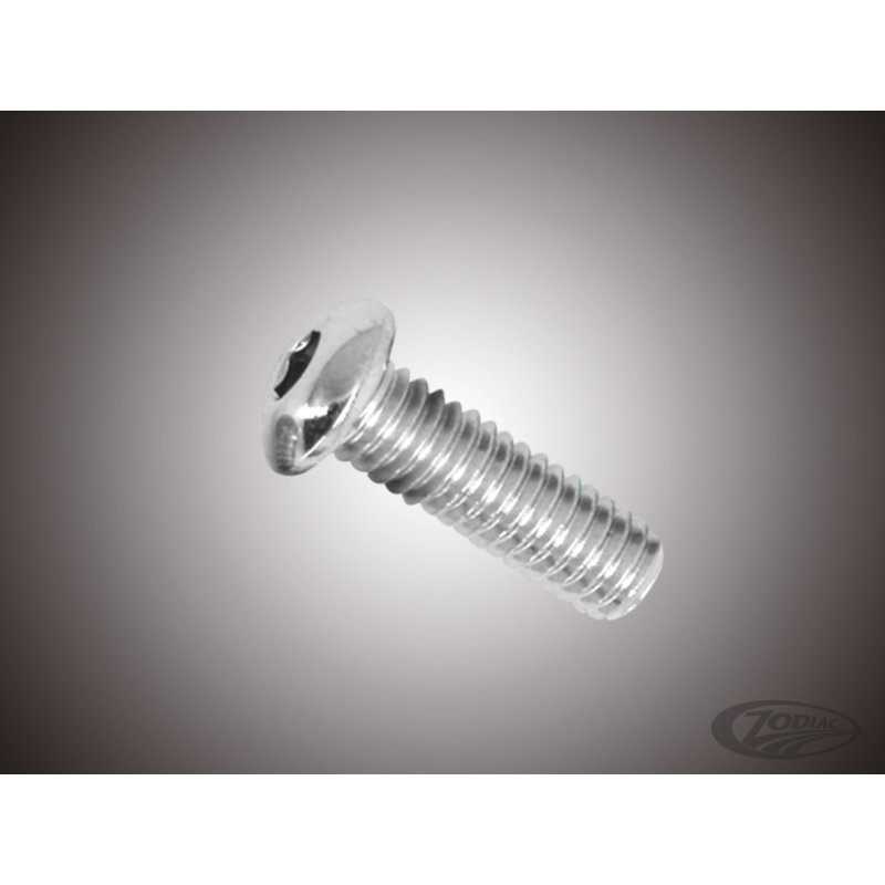 ASSORTIMENT DE VIS ALLEN A TETE BOMBEE CHROMEES