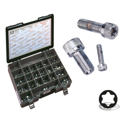 ASSORTIMENT DE VIS TORX CHROMEES
