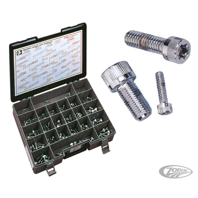 ASSORTIMENT DE VIS TORX CHROMEES