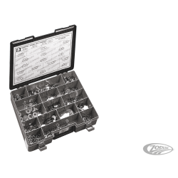 ASSORTIMENT DE RONDELLES PLATES CHROMEES