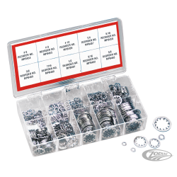 ASSORTIMENT DE RONDELLE DE RONDELLES D'ARRET