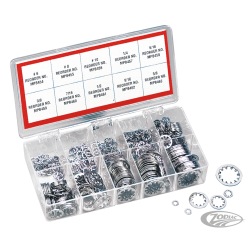 ASSORTIMENT DE RONDELLE DE RONDELLES D'ARRET