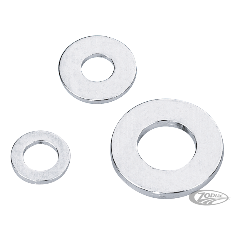 RONDELLES PLATES CHROMEES SPECIALES