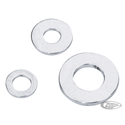 RONDELLES PLATES CHROMEES SPECIALES