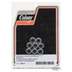 RONDELLES FRAISEES CHROMEES