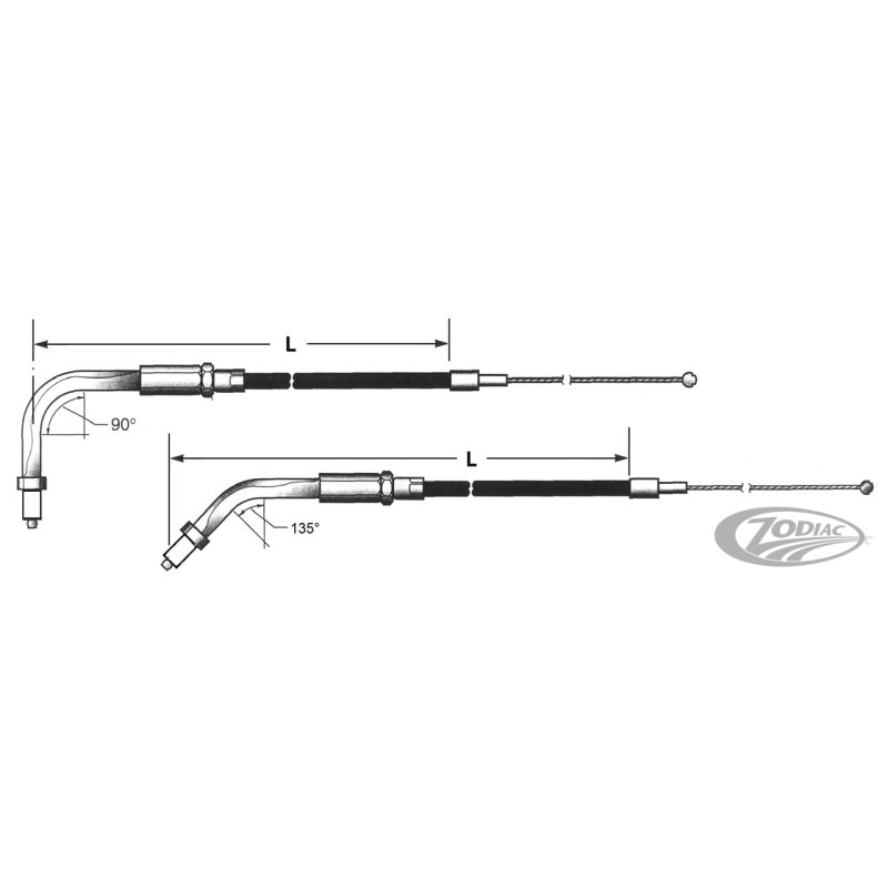 CABLE DE TIRAGE ET DE RETOUR XR1200 & XR1200X 2008-2013