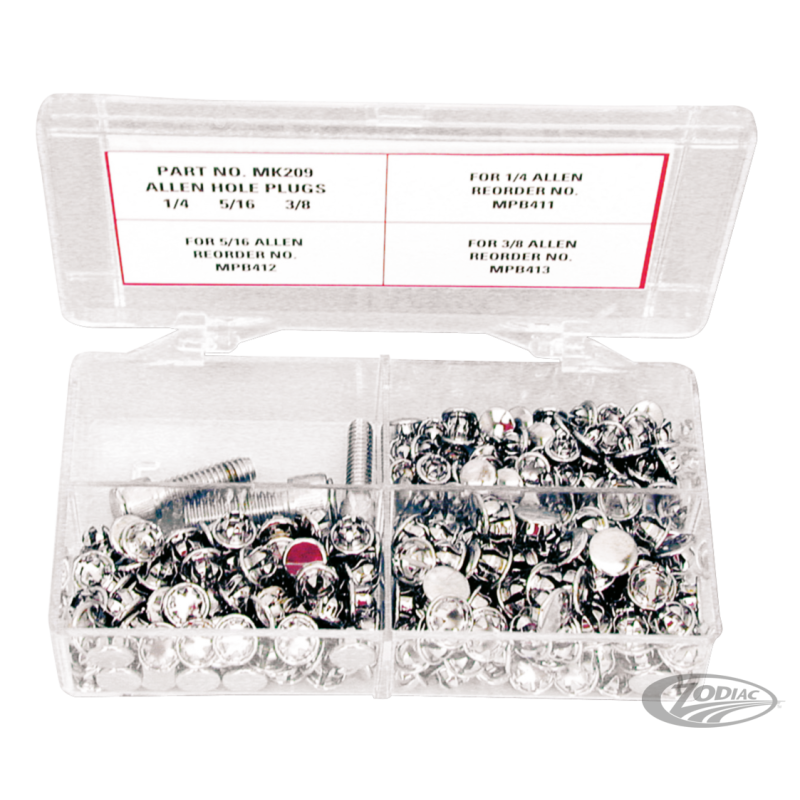 BOITE D'ASSORTIMENT DE BOUCHONS A TROU ALLEN