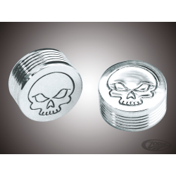 CACHES BOULONS CHROMES POUR TETES 6 PANS, ALLEN ET BOUTON