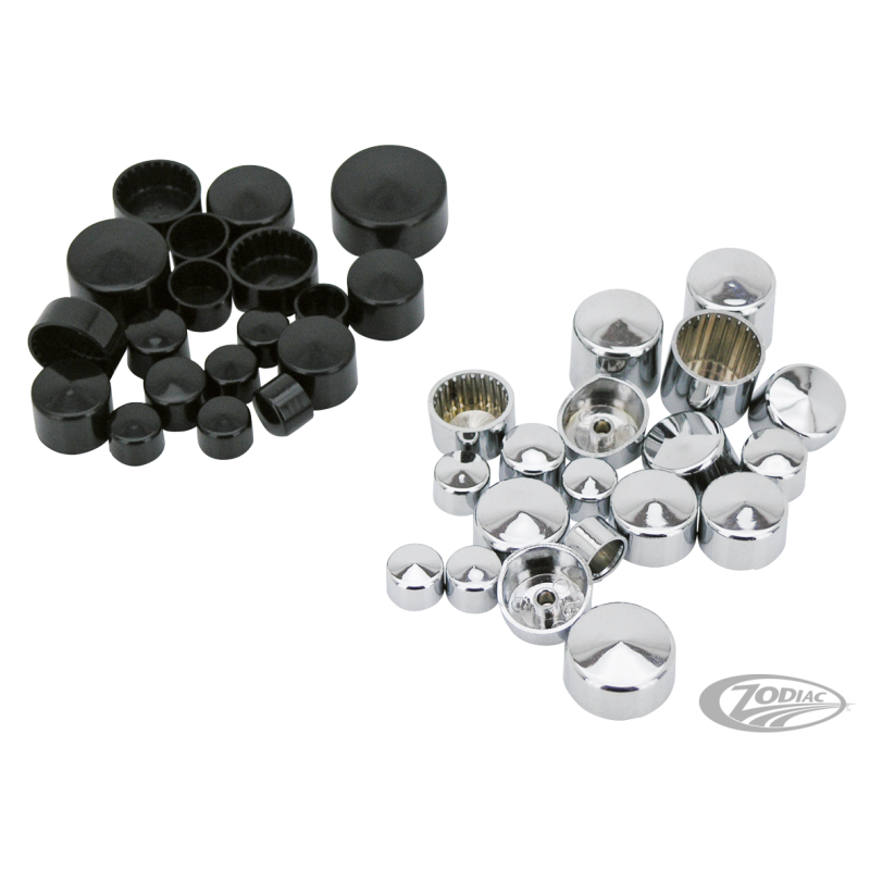 KITS DE CACHE VISSERIE POUR MOTEUR, PRIMAIRE, BOITE ET AUTRES