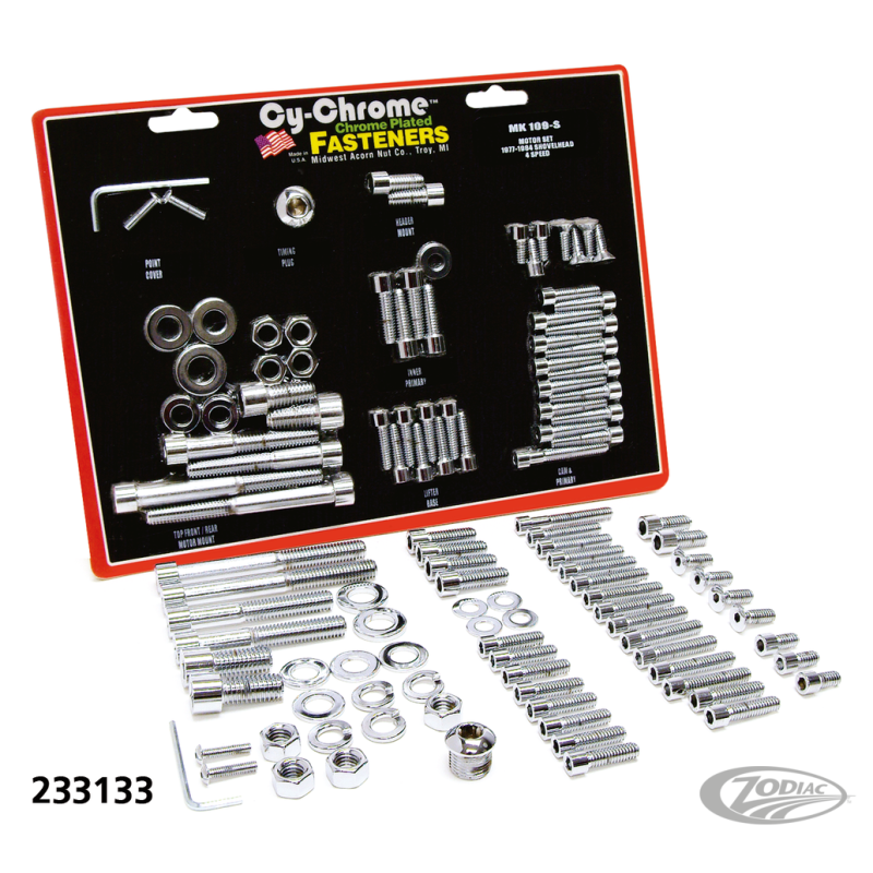 KITS DE VISSERIE CHROMEE