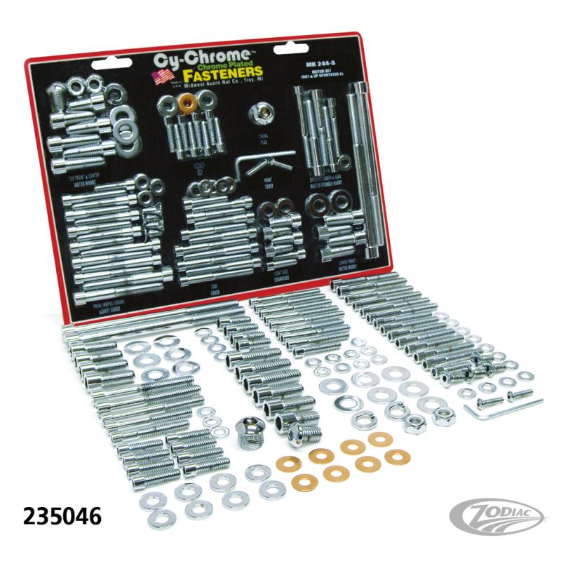 KITS DE VISSERIE CHROMEE