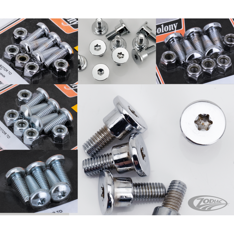 KITS DE VIS DE FIXATION DE DISQUE POUR DYNA
