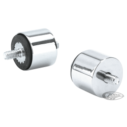 SILENT-BLOC AVEC CACHE CHROME