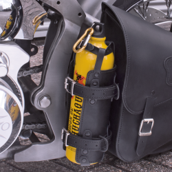 SACOCHES TEXAS LEATHER SUR BRAS OSCILLANT DE SOFTAIL