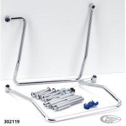 SUPPORTS DE SACOCHE CHROMES