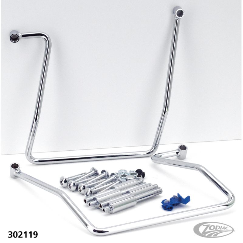 SUPPORTS DE SACOCHE CHROMES