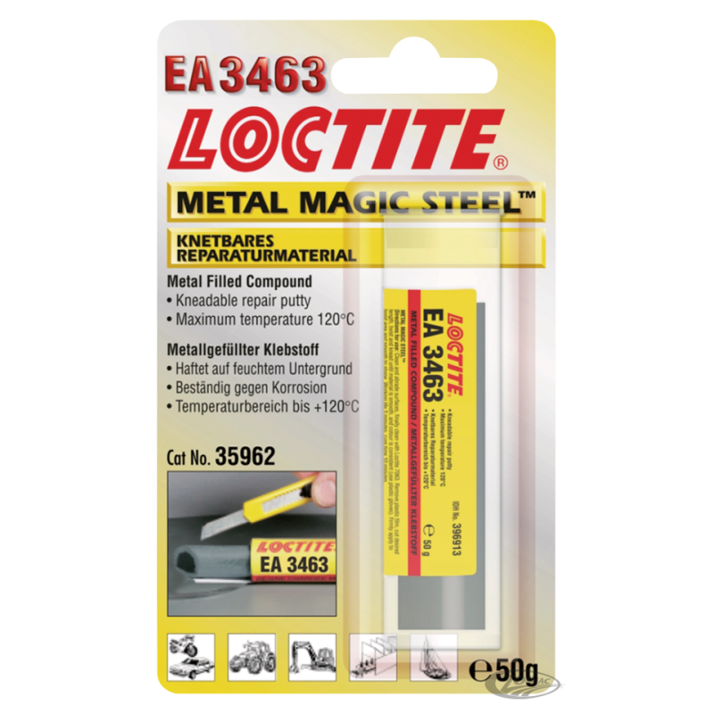 LOCTITE EA 3463 RESINE CHARGEE EN METAL