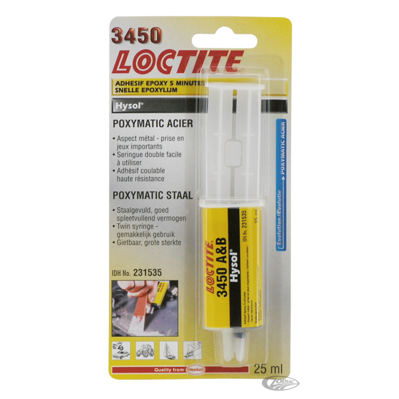 LOCTITE EA 3450 POUR REPARER LE METAL