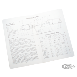 MANUELS ET CATALOGUES DE PIECES POUR LES MODÈLES VINTAGE