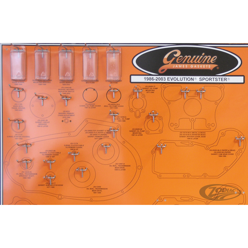 PANNEAUX DE JOINTS JAMES GASKET