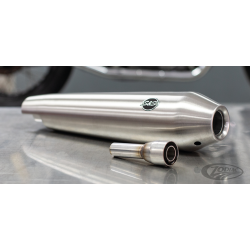 POTS CONIQUES S&S POUR ROYAL ENFIELD 650 TWINS