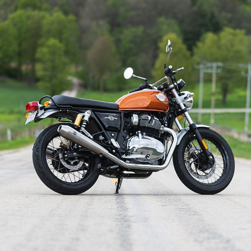POTS CONIQUES S&S POUR ROYAL ENFIELD 650 TWINS