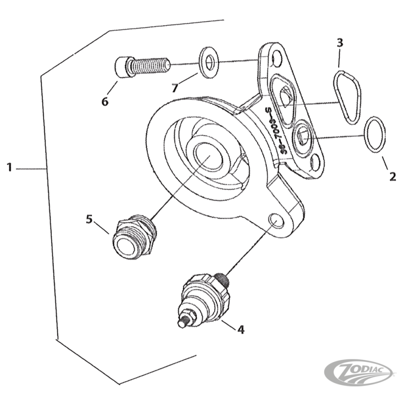 X-WEDGE OIL FILTER & OIL FILTER BRACKET