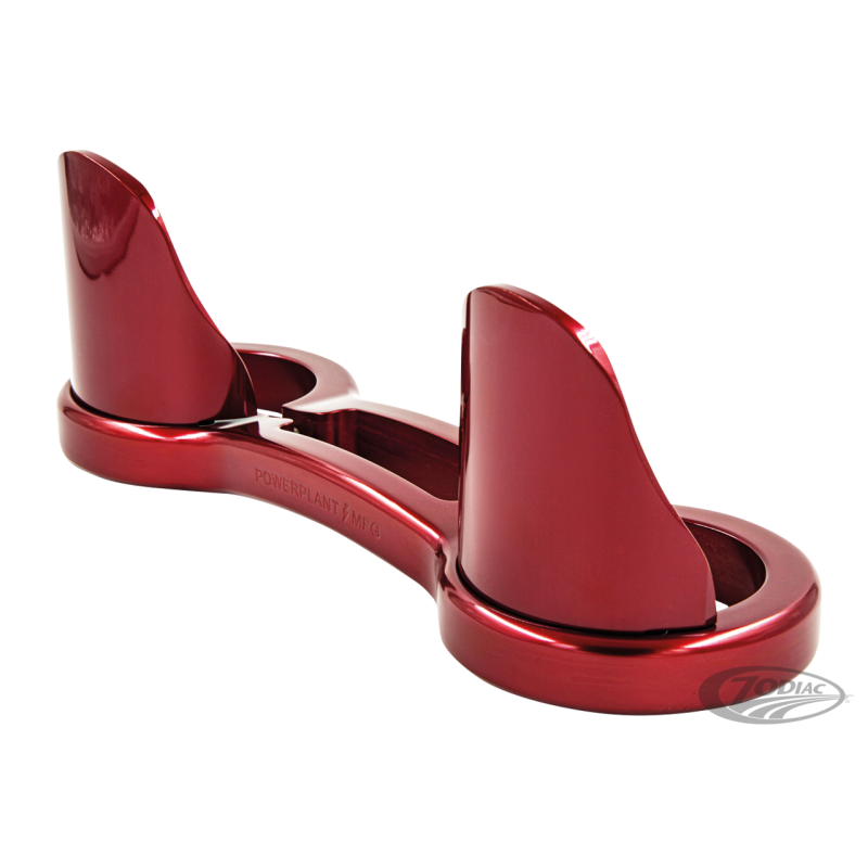 RIGIDIFICATEUR DE FOURCHE NARROW GLIDE ROUGE AVEC PARE POUSSIERE