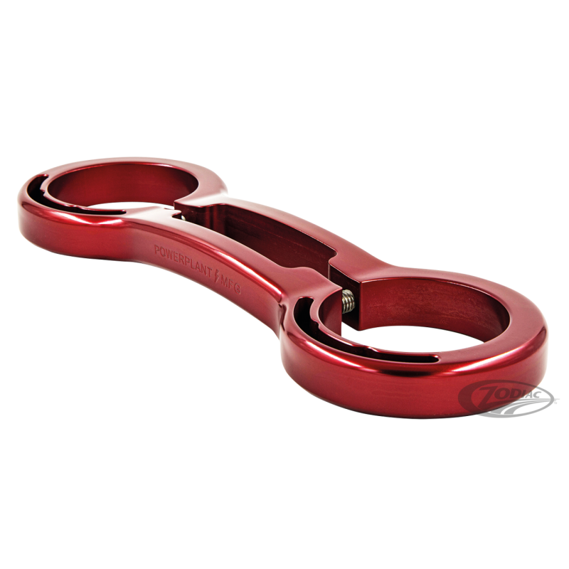 RIGIDIFICATEUR DE FOURCHE 49mm ROUGE POUR DYNA 2006-2017