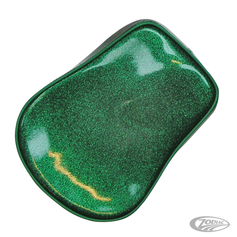 POUF A VENTOUSES METAL FLAKE TAILLE M. VERT