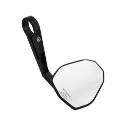Victory Bar End Mirror 185 mm stem Black, Anodized