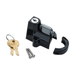 Helmet Lock 7/8" - 1 1/4" Tubing Black