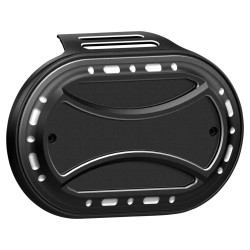 Torque Oval Airbox Air Cleaner Cover Bi-Color Anodized