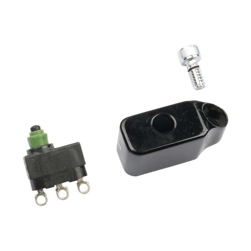 Radial Controls Can-Bus Hydraulic Brake/Clutch Switch and Housing Kit Black Anodized