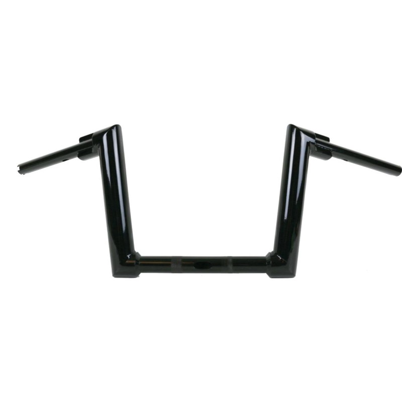 2" Str8UP Road Glide Handlebars Medium (280mm) Black Powder Coated Hydraulic Throttle By Wire