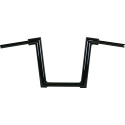 2" Str8UP Road Glide Handlebars Medium (280mm) Black Powder Coated Hydraulic Throttle By Wire