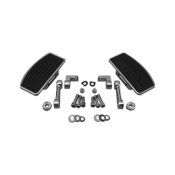 Adjustable Drivers Mini Floorboards Chrome