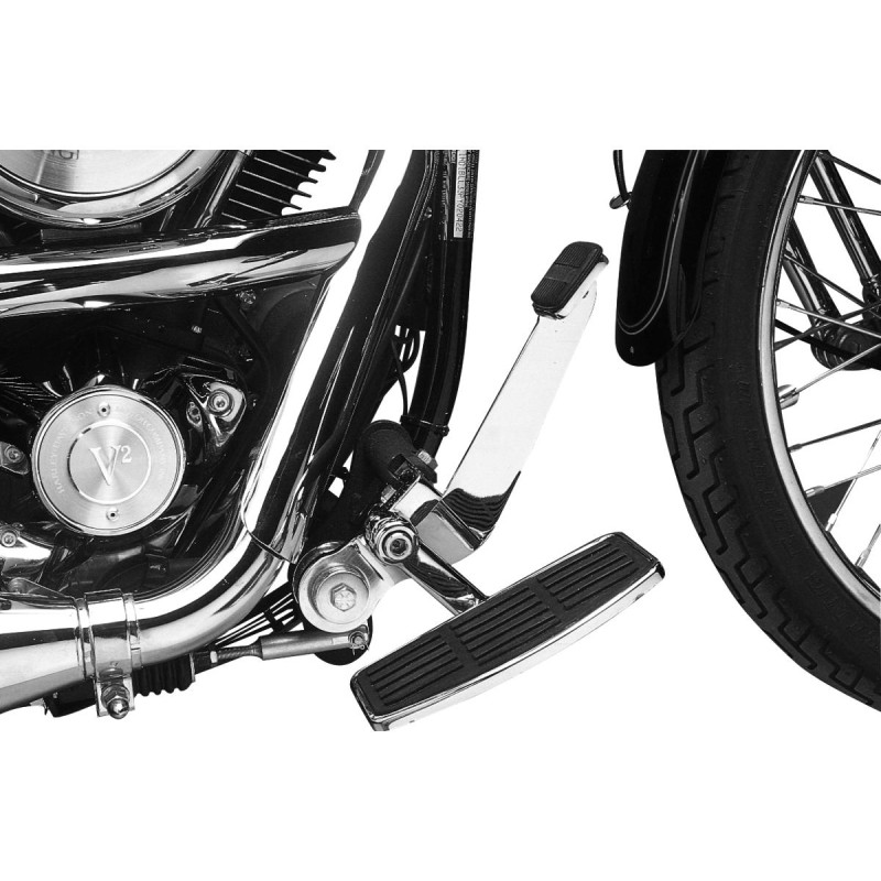 Adjustable Drivers Mini Floorboards Chrome